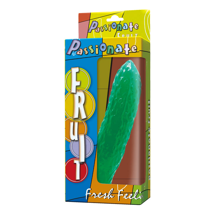 Cucumber Dong w/Suction Cup Light Green