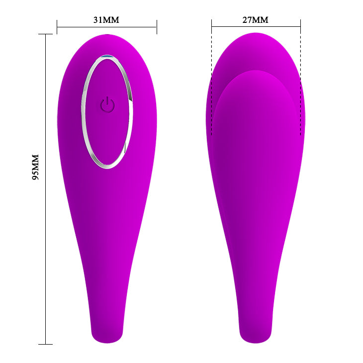 Rechargeable Couples Vibrator "August"