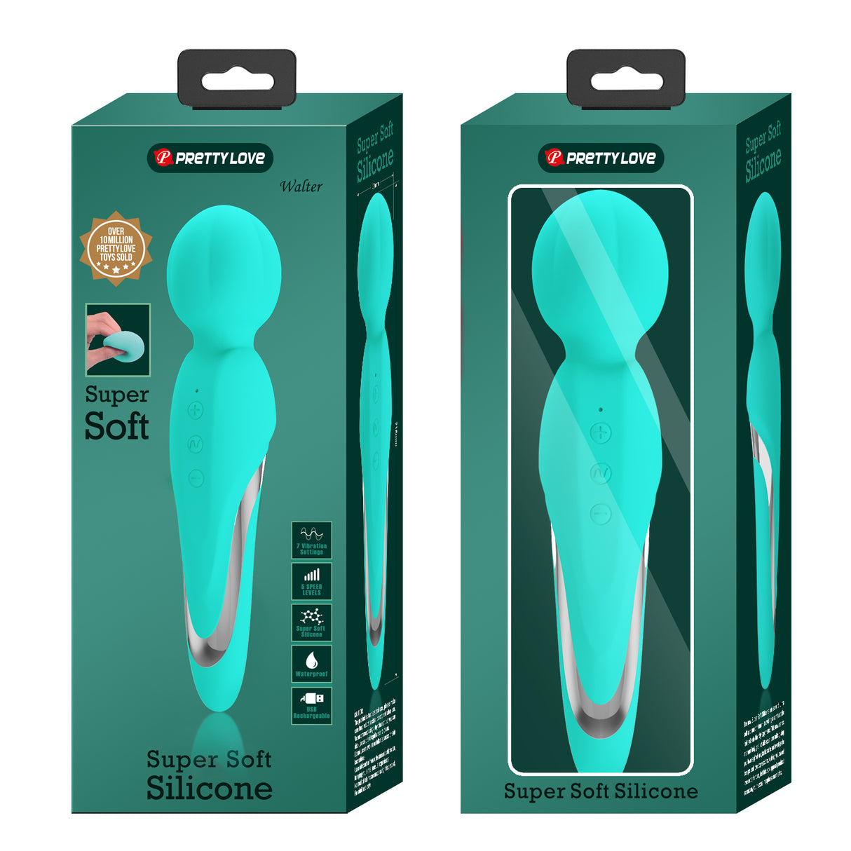 WALTER -Super Soft Silcone Massager