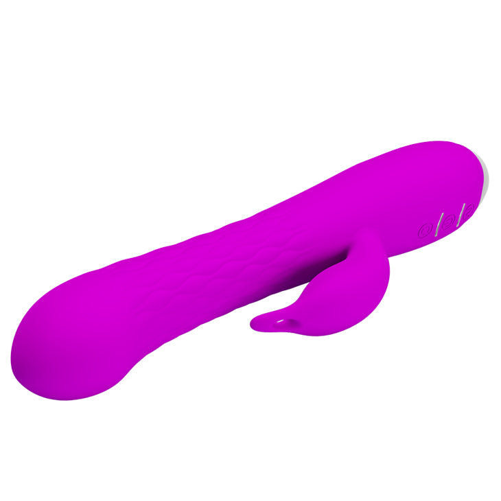 Rechargeable Rabbit Vibe "Molly" Purple (205mmx33mm)