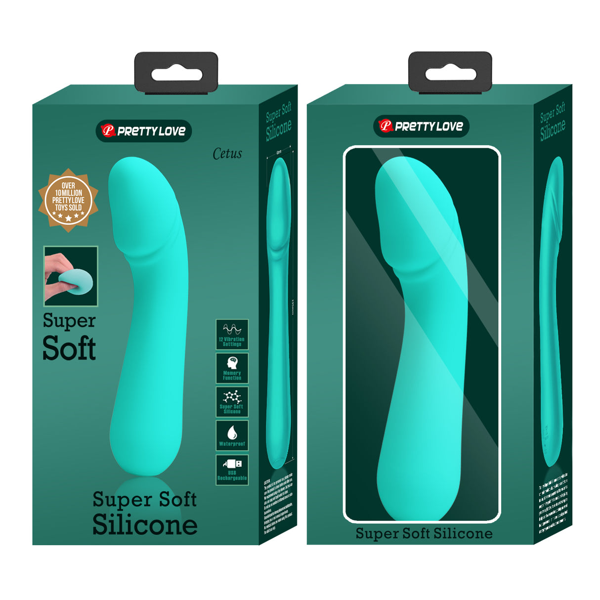 Rechargeable Stimulation Vibe "Cetus (Colour TBA)(150mmx35mm)