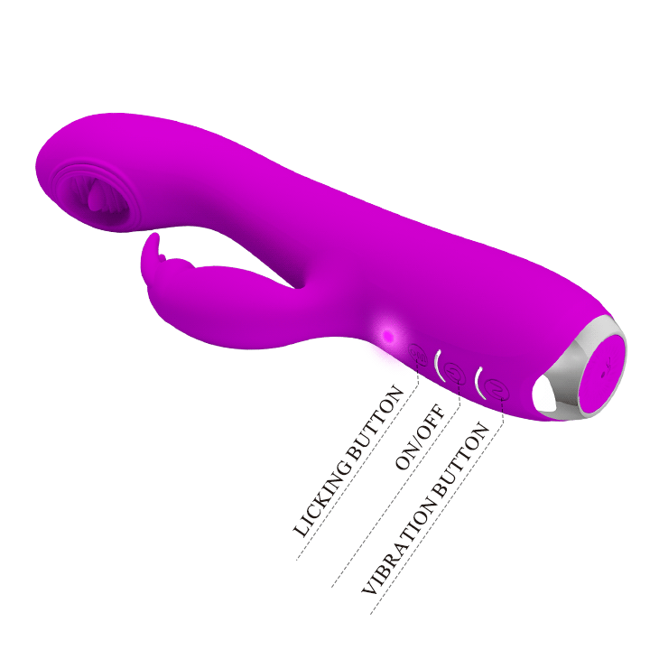 Tongue Vibrator "Rachel" Purple