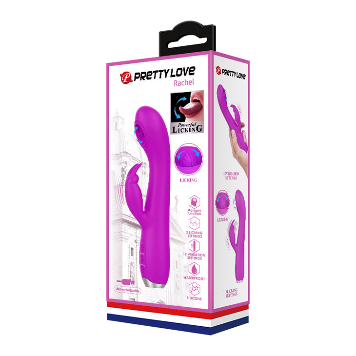 Tongue Vibrator "Rachel" Purple