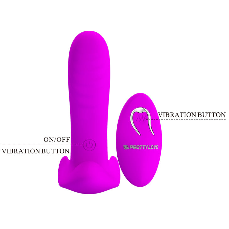 Wireless Control Vibrator "Luciana" Purple