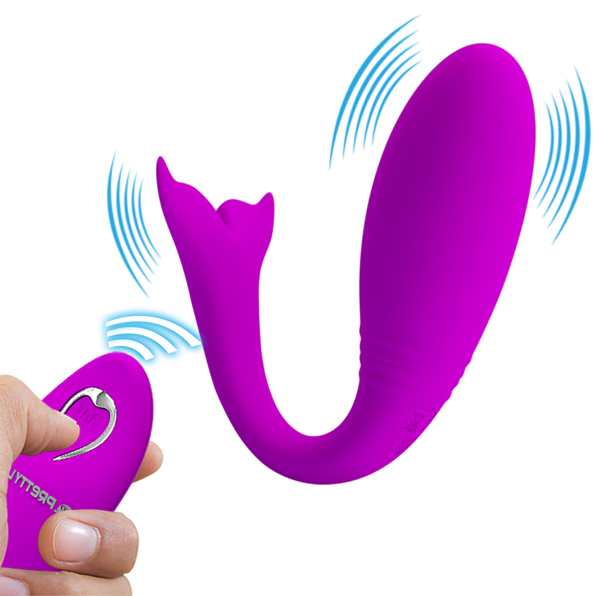 Whale Vibrator Jordyn Purple