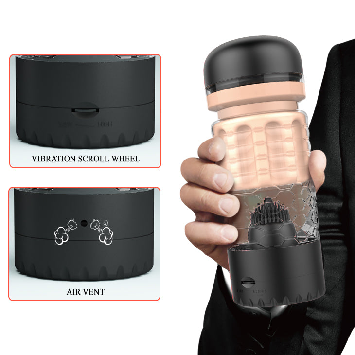 Vibrating Vagina Masturbator "Emily"