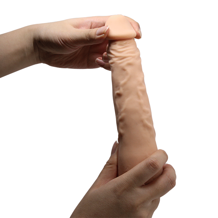 G Spot Dildo w/Suction Base Flesh