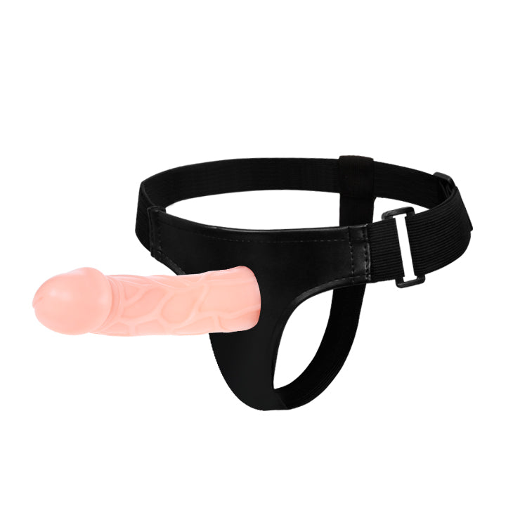 Strap On Dildo w/Harness Flesh