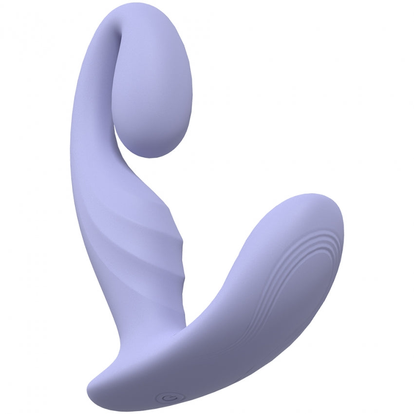 LoveLine - Bliss - 10 Speed Dual Motor Vibe - Sealed Silicone - Rechargeable - Submersible – Lavender