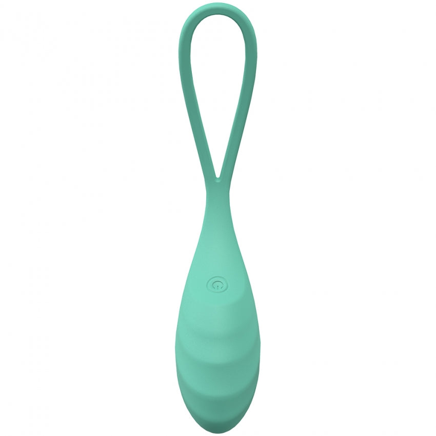 LoveLine - Passion - 10 Speed Remote Control Egg - Sealed Silicone - Rechargeable - Submersible - Green