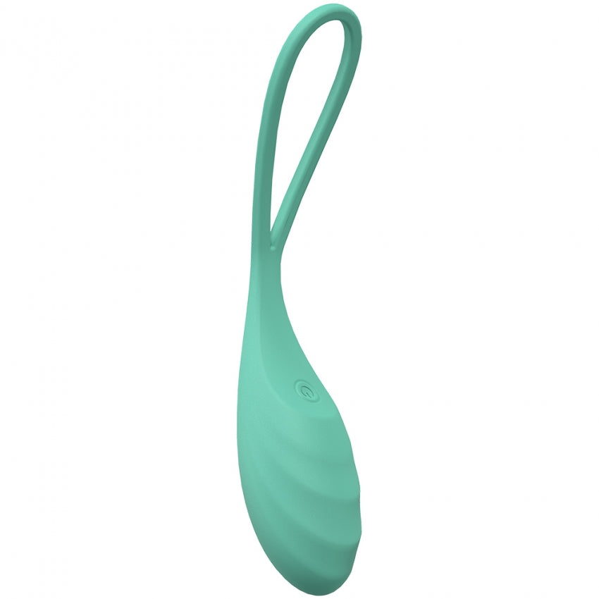 LoveLine - Passion - 10 Speed Remote Control Egg - Sealed Silicone - Rechargeable - Submersible - Green