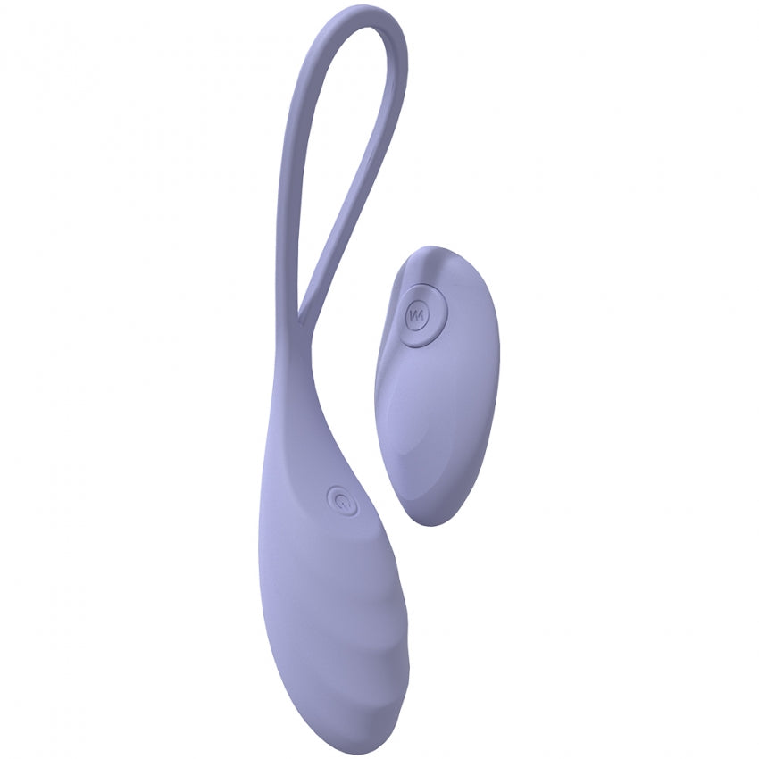 LoveLine - Passion - 10 Speed Remote Control Egg - Sealed Silicone - Rechargeable - Submersible - Lavender