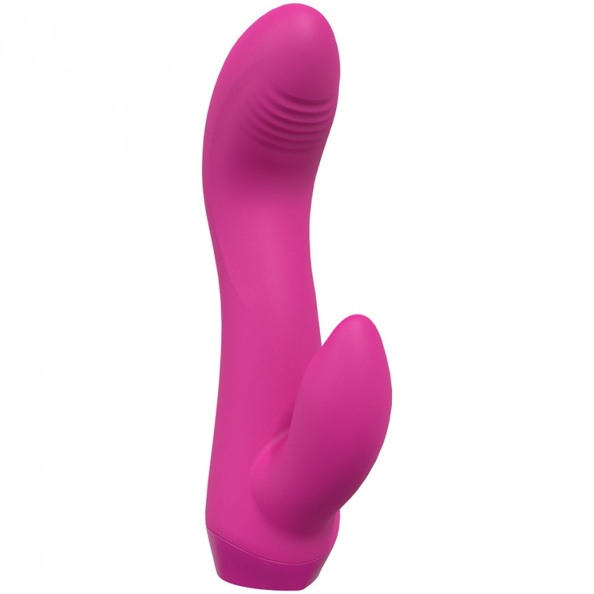 LoveLine - Empower - Dual Motor 10 Speed Rabbit - Silicone - Rechargeable - Waterproof - Pink