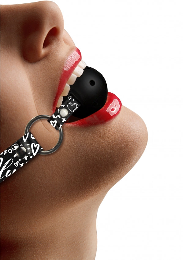 Breathable Ball Gag Black (NLA)