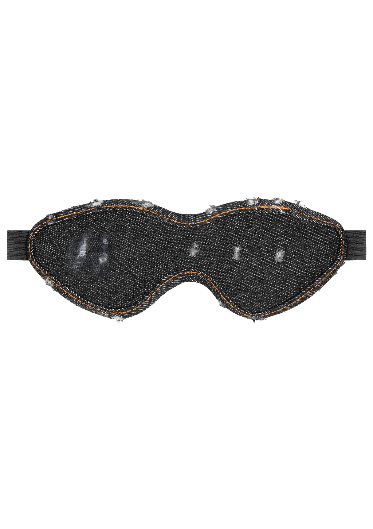 Denim Eye Mask - Black Denim Mask (NLA)