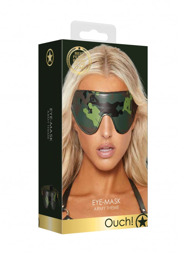 Eye-Mask - Army Theme - Green (NLA)