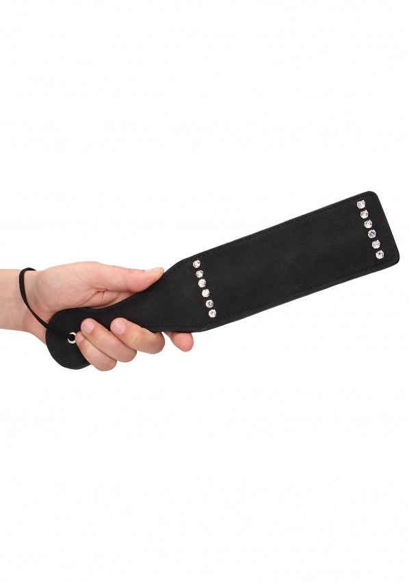 Diamond Studded Paddle - Black (NLA)