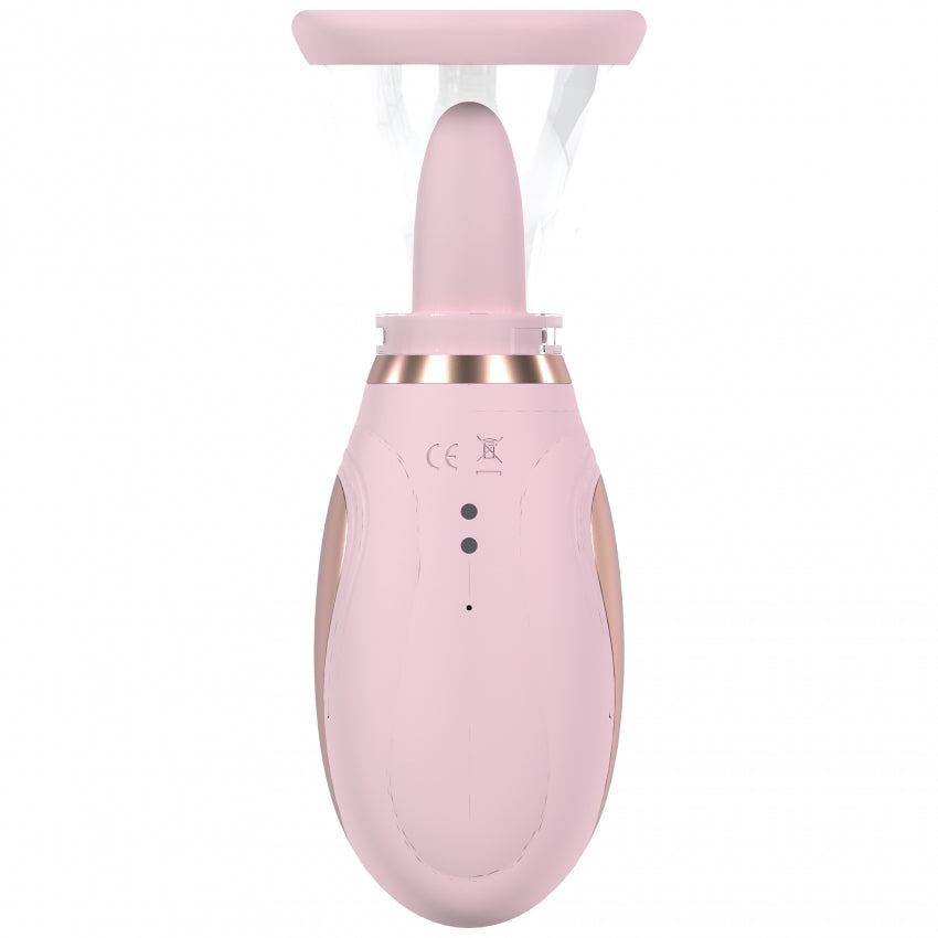 Pumped - Enhance - Automatic - Silicone - Rechargeable Vulva & Breast Pump - Pink