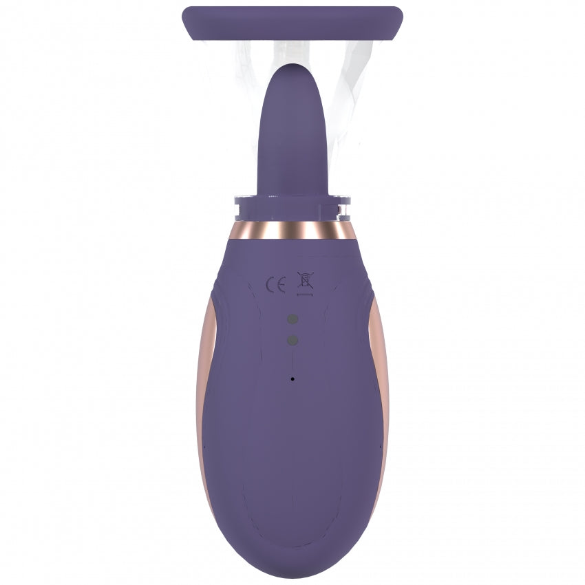 Pumped - Enhance - Automatic - Silicone - Rechargeable Vulva & Breast Pump - Purple