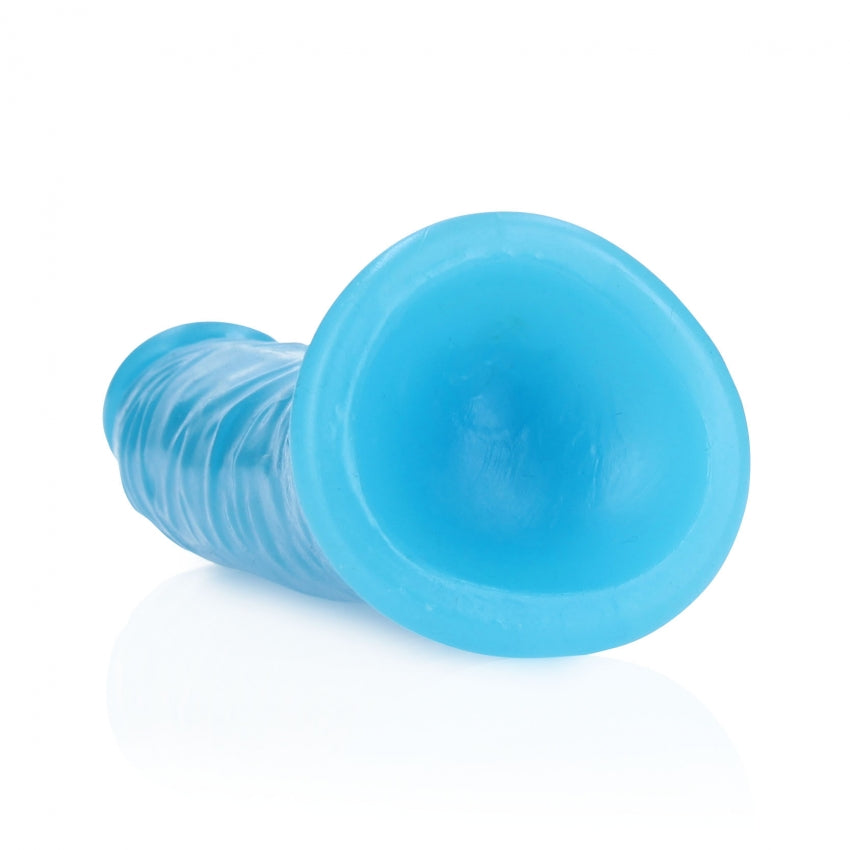 6" Inch Slim Glow in the Dark Neon - Blue