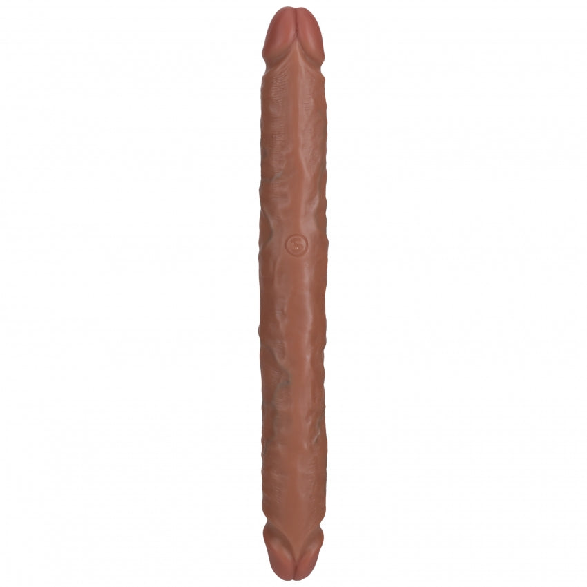 RealRock Ultra Realistic Skin - Slim Double Ended Dong 12" / 30,5 cm - Tan