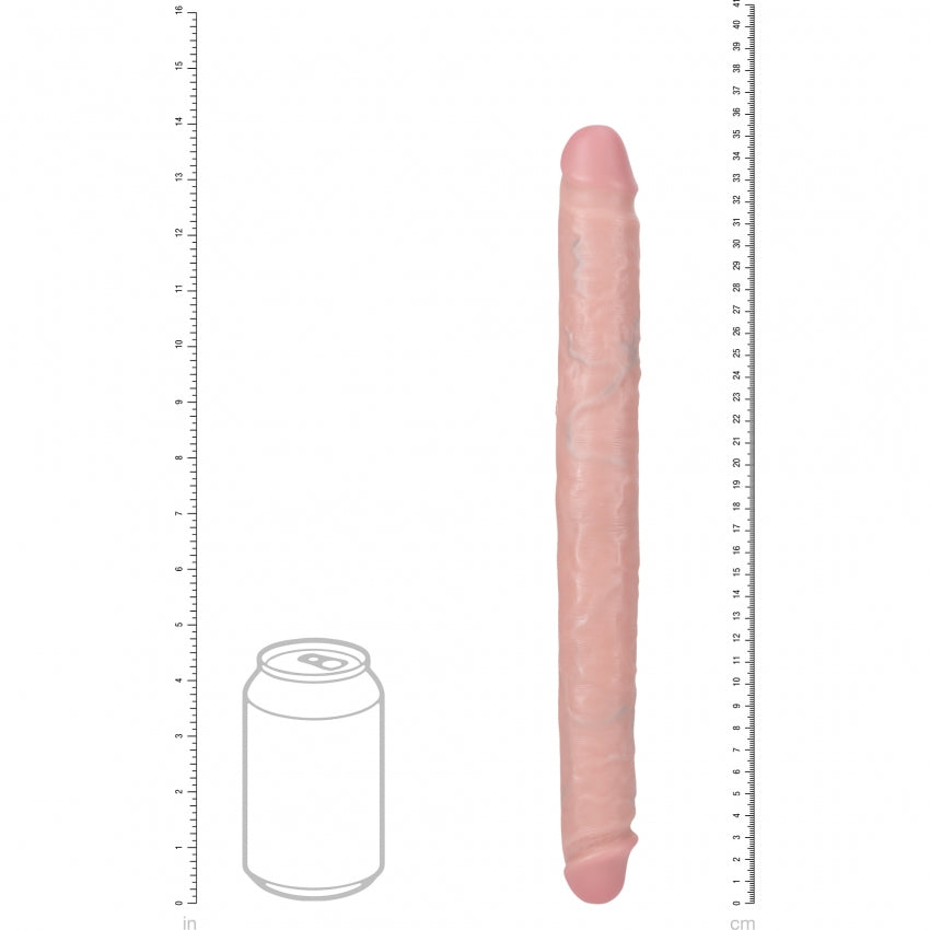 RealRock Ultra Realistic Skin - Slim Double Ended Dong 14" / 35,6 cm - Flesh