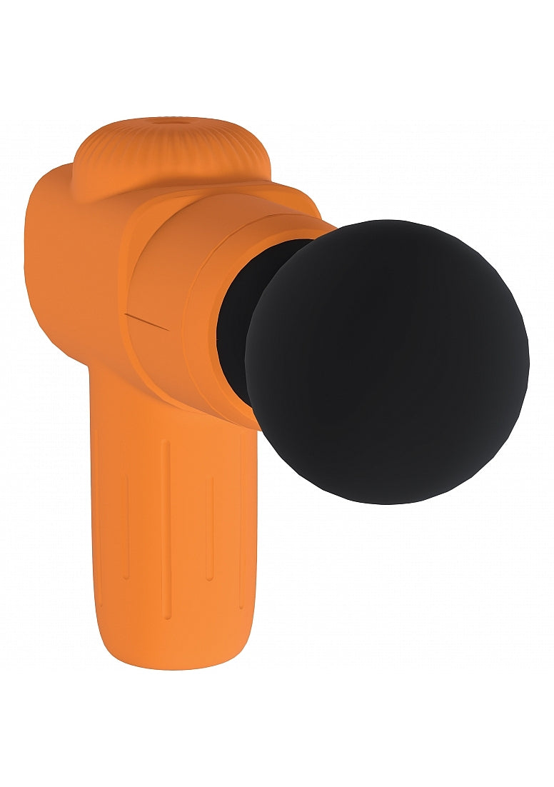 Loveline - MicroBoost Massager - 10 Function - Vibrating - Waterproof - Food Grade Silicone - Orange