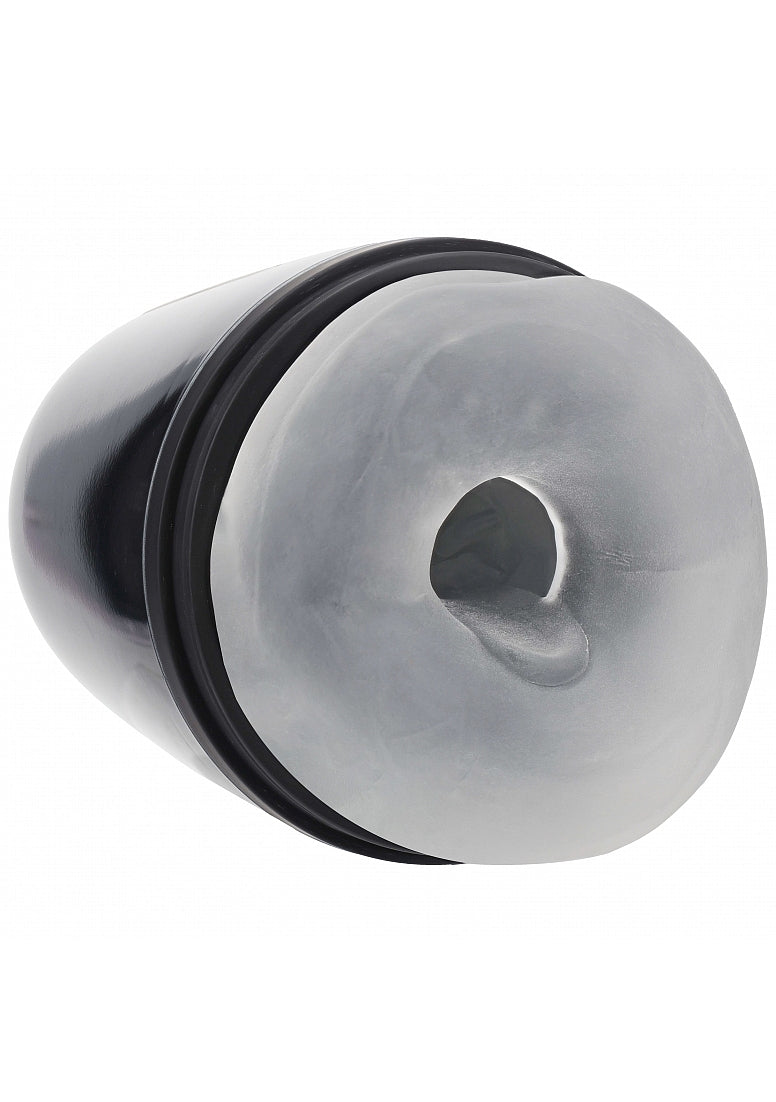 PUMPED - Vibrobator - Masturbator - Negative Pressure Suction - 9 Function - Vibration - Gun Metal
