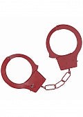Ouch! - Classic Metal Handcuffs - Red
