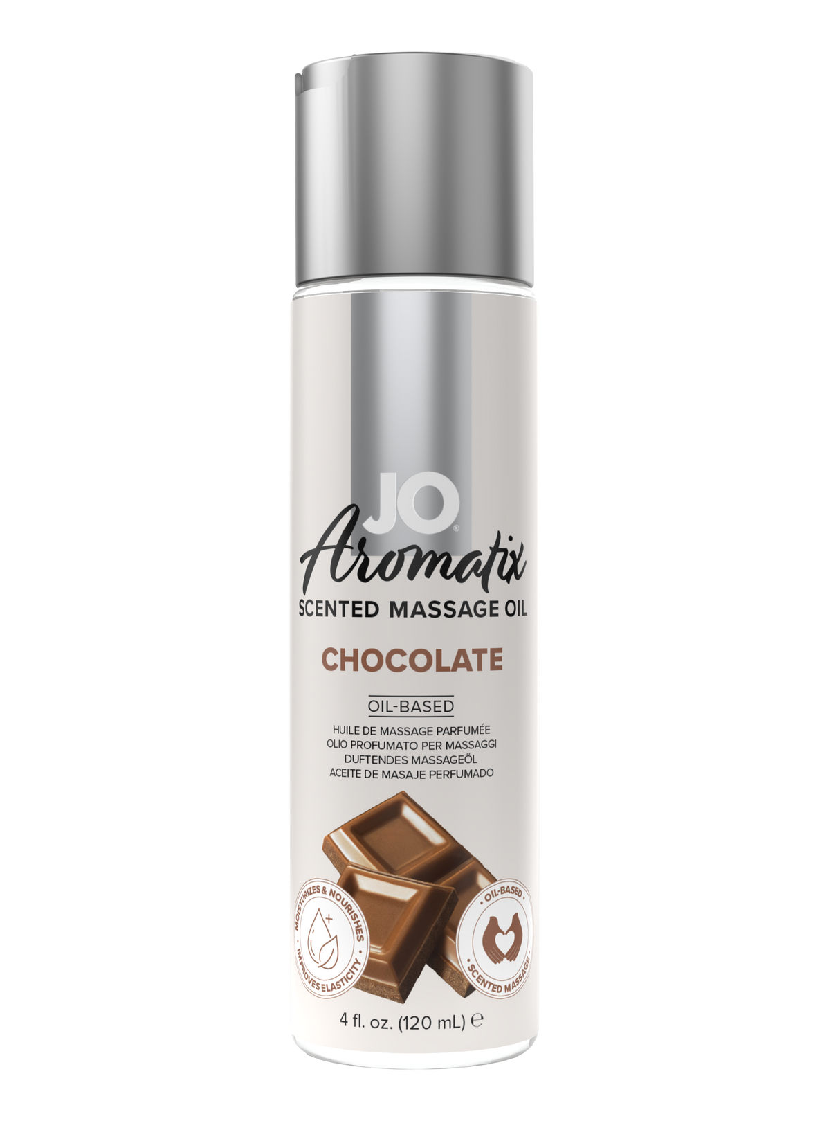JO Aromatix Chocolate Massage Oil 4 Oz / 120 ml