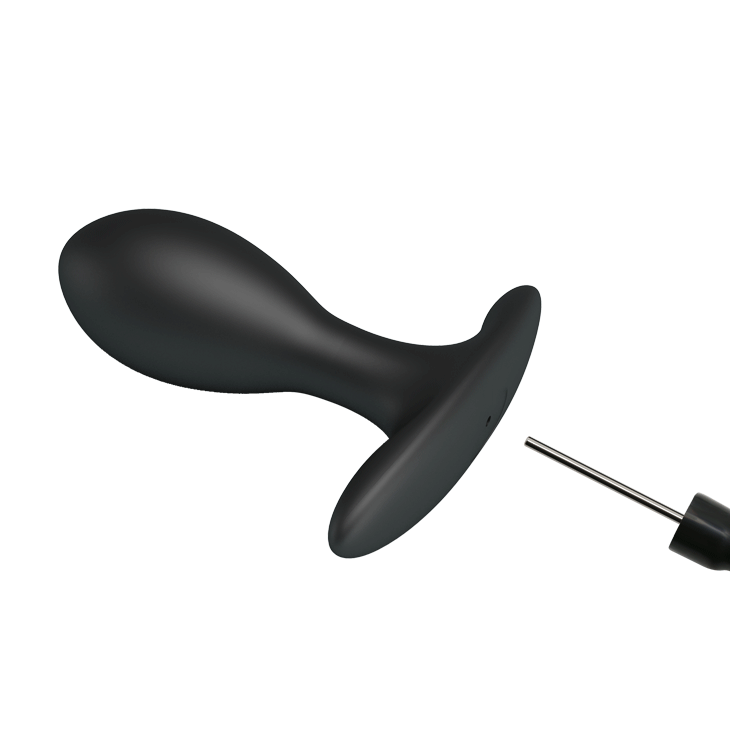 Inflatable Anal Plug Black