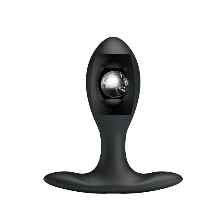 Inflatable Anal Plug Black