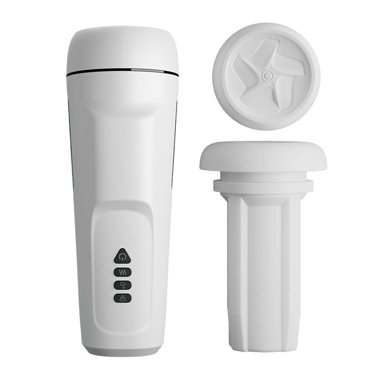 Vibrating & Sucking Masturbator "Sienna" Crystal