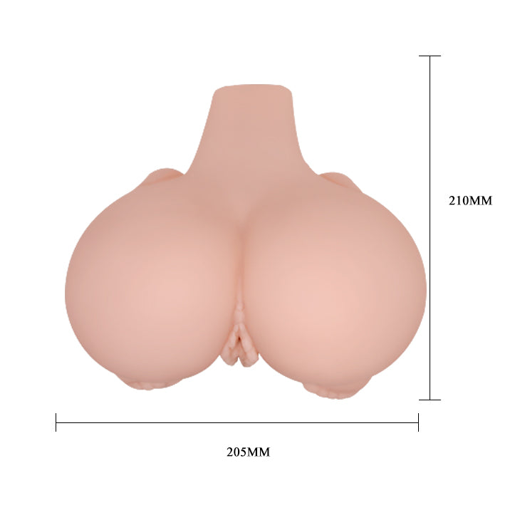 Vagina And Anal Masturbator Flesh (320mm x 275mm x 130mm)