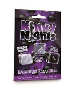 Kinky Nights Dice - Includes x3 Kinky Nights Dice