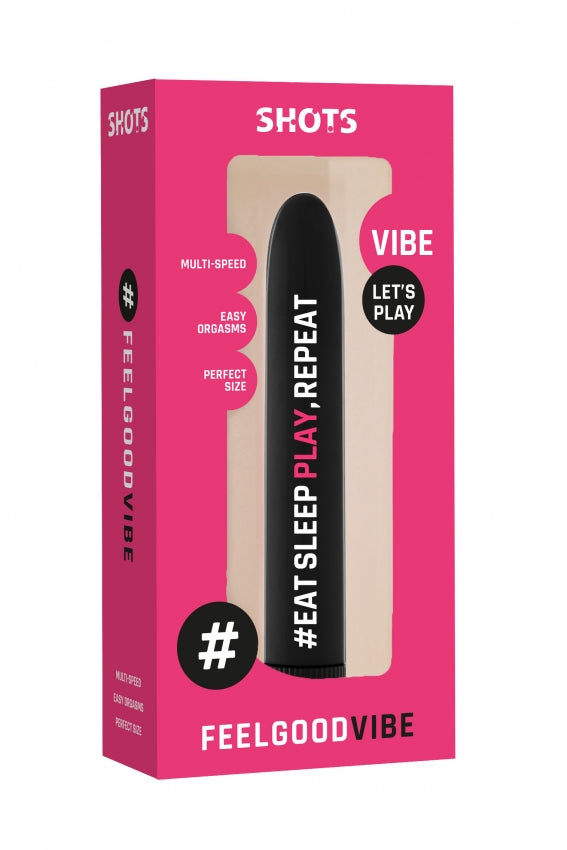 Feelgood Vibe - #Eatsleepplayrepeat - Black