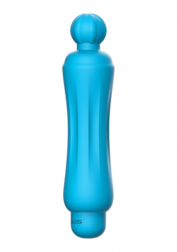 Demi - ABS Bullet With Silicone Sleeve - 10-Speeds - Turquoise