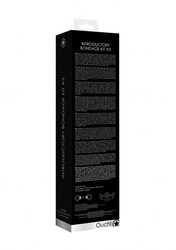 Introductory Bondage Kit #3 - Black
