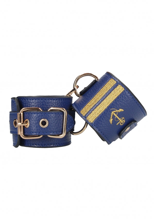 Wrist Cuffs - Sailor Theme - Blue