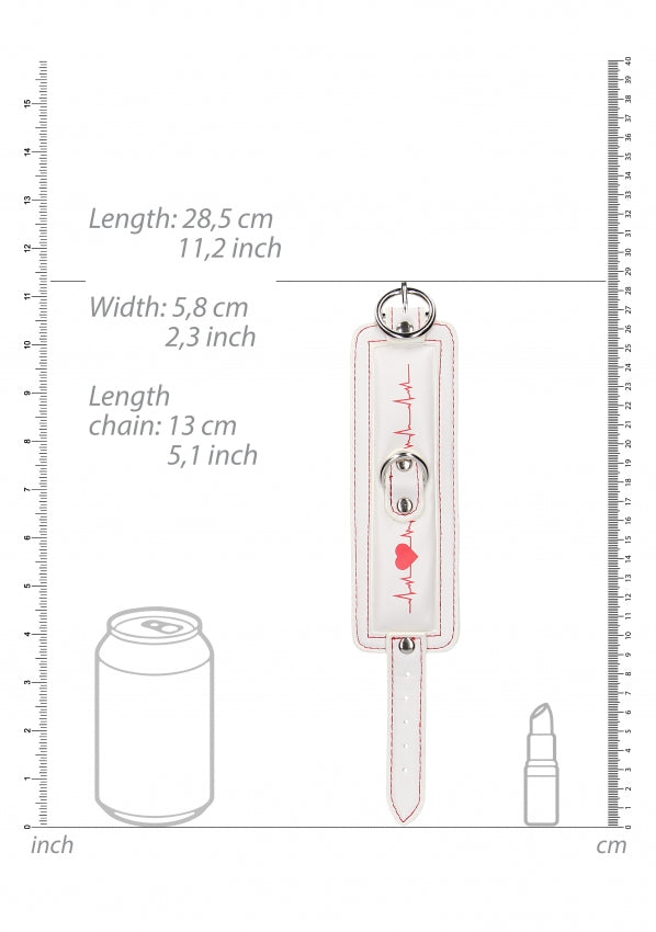 Wrist Cuffs - Nurse Thme - White