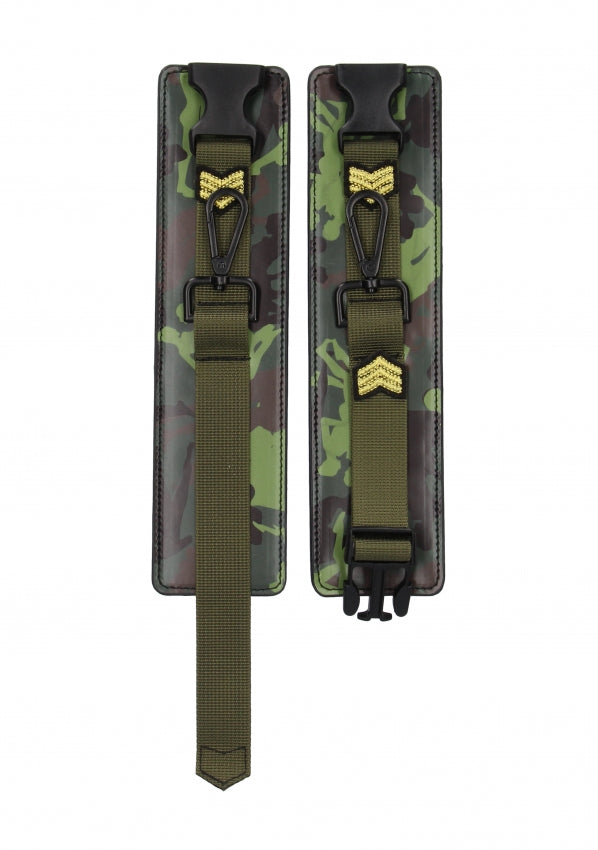 Wrist Cuffs - Army Theme - Green