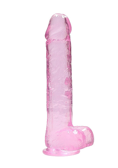 9 Inch / 23 cm Realistic Dildo With Balls - Pink