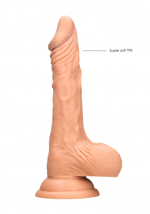Dong with testicles 9'' - Flesh