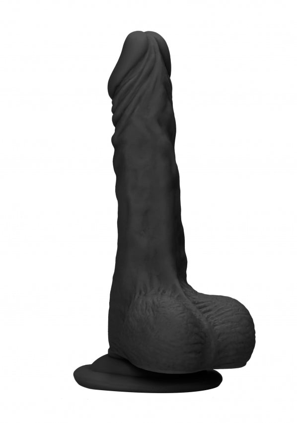 Dong with testicles 10'' - Black