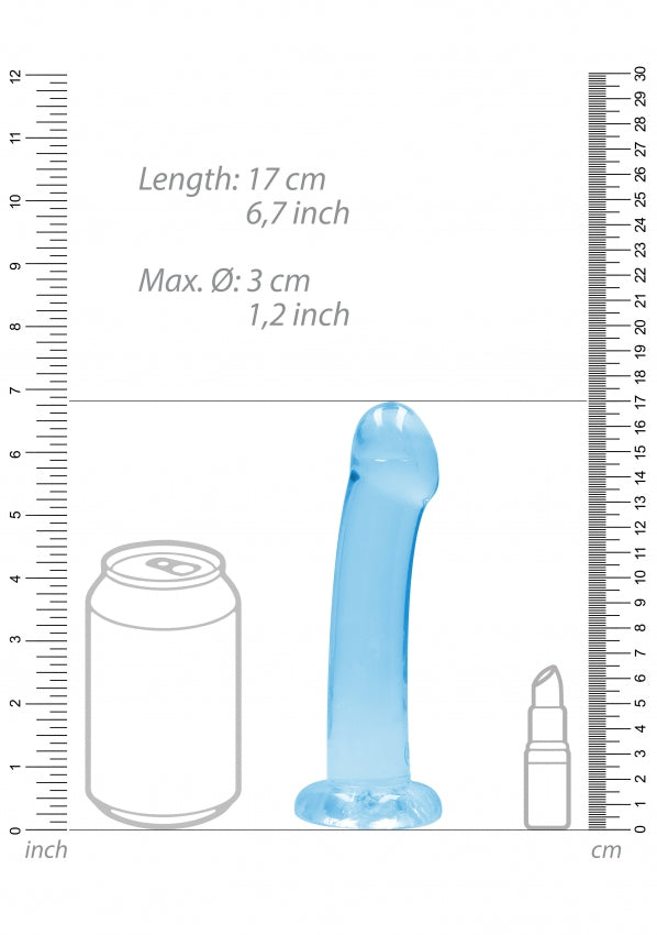 Non Realistic Dildo With Suction Cup 6.7'' / 17cm
