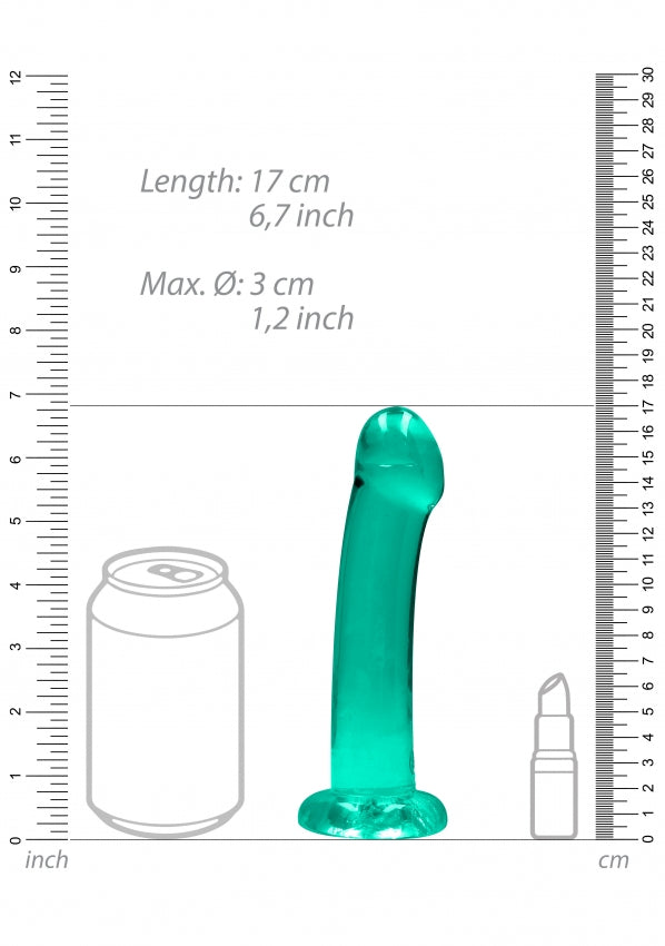 Non Realistic Dildo With Suction Cup 6.7'' / 17cm