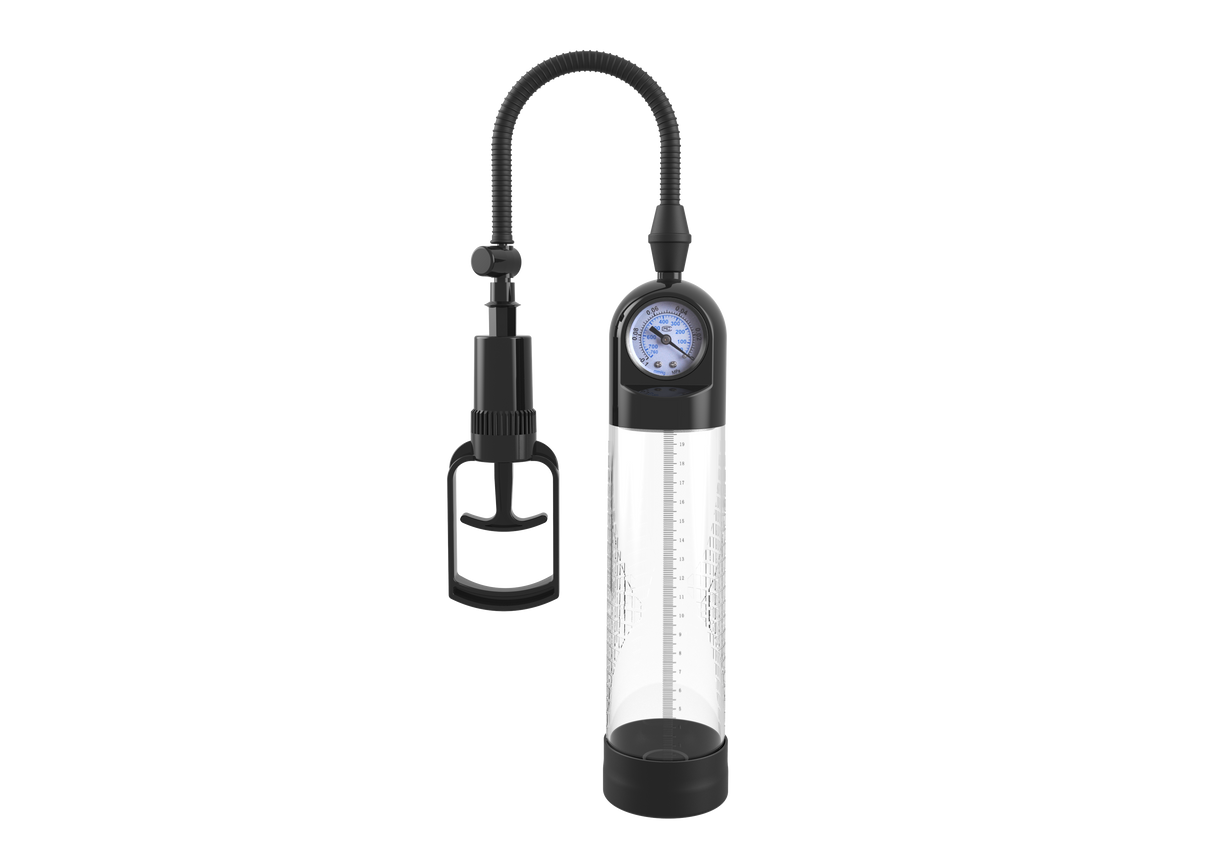 MEN Pull Rod Penis Pump with Gauge