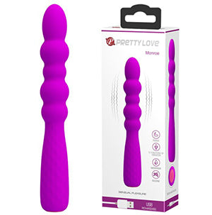 Rechargeable Flexible Vibrator "Monroe" Purple