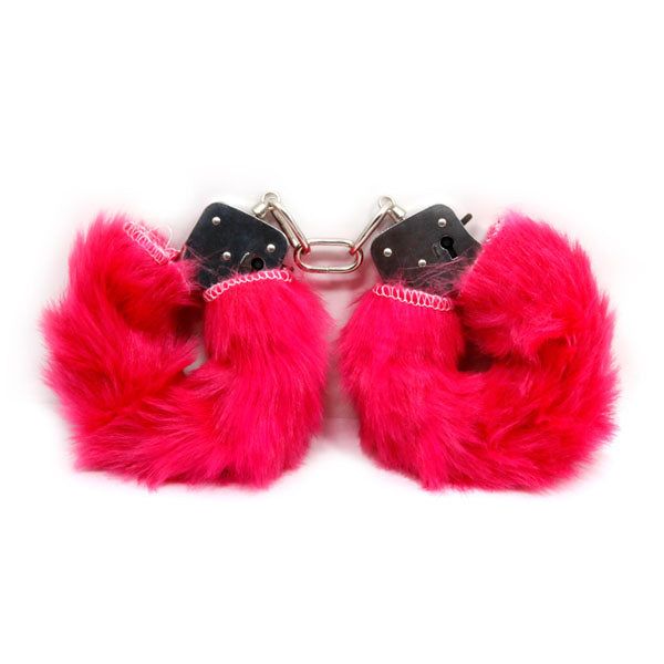 Fluffy Handcuffs Burgundy