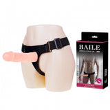 Strap On Dildo w/Harness Flesh